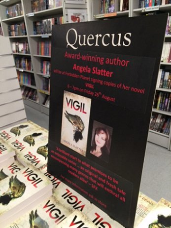 Forbidden Planet signing for Jo Fletcher Books author Angela Slatter