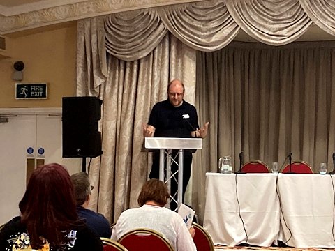 Alex Davis' opening speech at ChillerCon UK