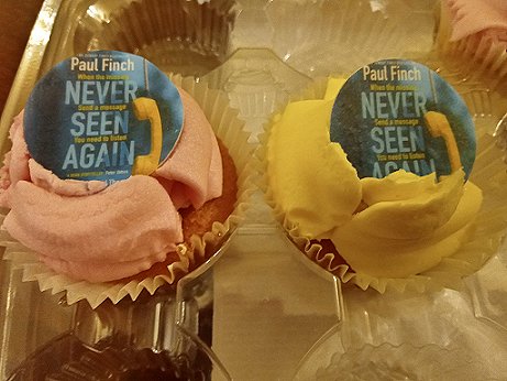 Never Seen Again cupcakes