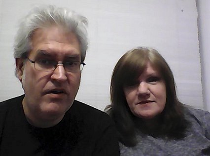 Paul Kane and Marie O'Regan