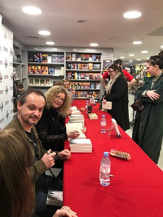Front to back: James Brogden, Maura McHugh