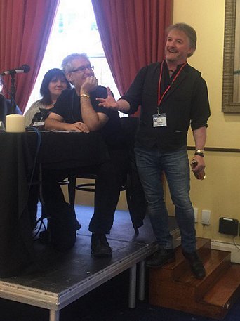 Marie O'Regan, Paul Kane and John Connolly