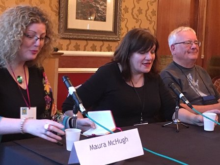 Maura McHugh, Marie O'Regan and Ramsey Campbell
