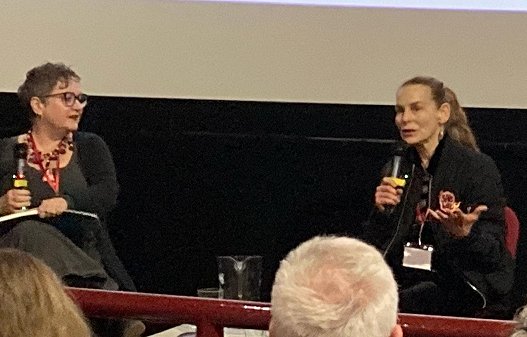 Linnie Blake and Alice Krige