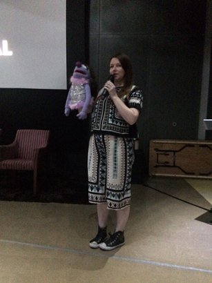 Cat Davies and Connie