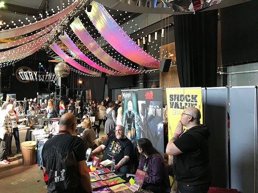 Stalls at Liverpool Horror Festival