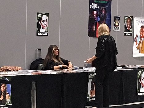 Caroline Munro at Liverpool HorrorCon