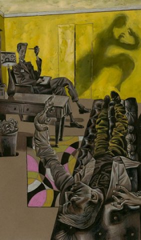 Night Shift, by Stephen King - interior artwork by Dave McKean