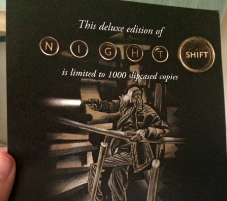 Night Shift by Stephen King, artwork by Dave McKean