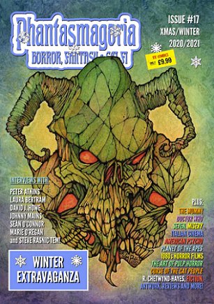Magazine cover: Phantasmagoria Magazine #17, Winter 2020/2021
