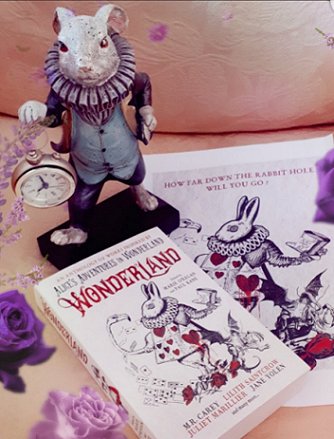 Review copy of Wonderland, edited by Marie O'Regan and Paul Kane