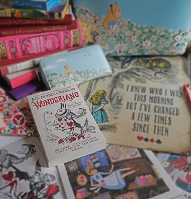 Review copy of Wonderland, edited by Marie O'Regan and Paul Kane